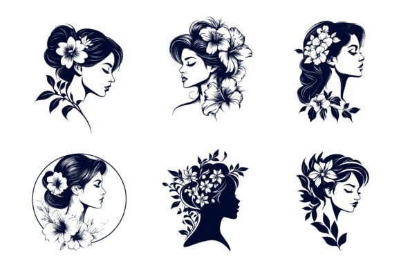 Lovely Lady Heads: Modern Illustration for Digital Creators