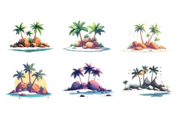 Practical Ways Palm Tree Illustrations Enhance Modern Design Projects