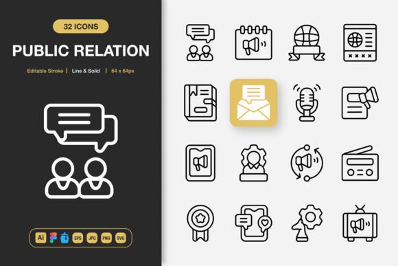 Public Relation Icons: The Ultimate Toolkit for Modern Communication Design