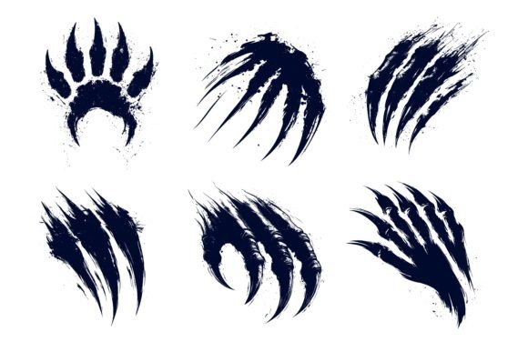 The Animal Claw Illustration Set: Evaluating Its Role in Creative Projects