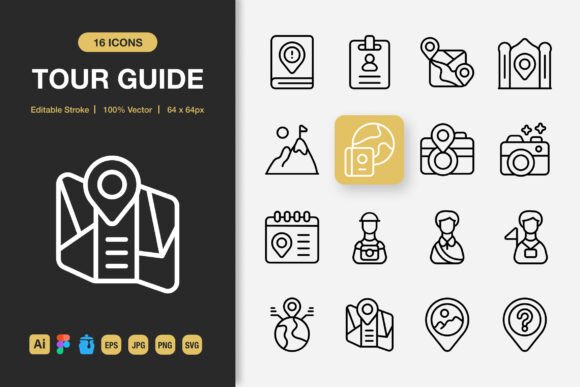 The Enduring Value of Tour Guide Outline Icons in Modern Visual Communication