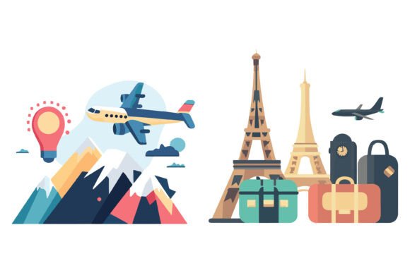 Tourist Agency Set: A Complete Guide to Professional Travel Illustration Resources