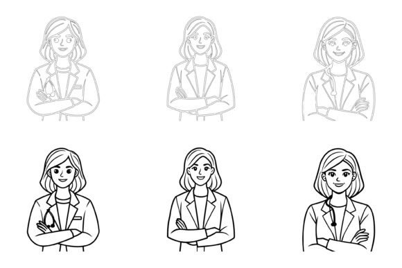 Why Female Doctor Illustrations Are Essential for Modern Healthcare Design
